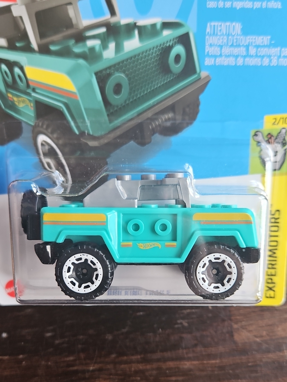 "Bricking Trails" 2021 Hot Wheels Car